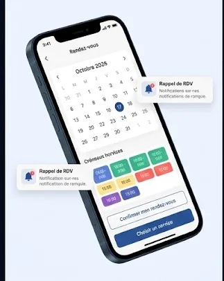Application mobile de réservation — Applications mobiles