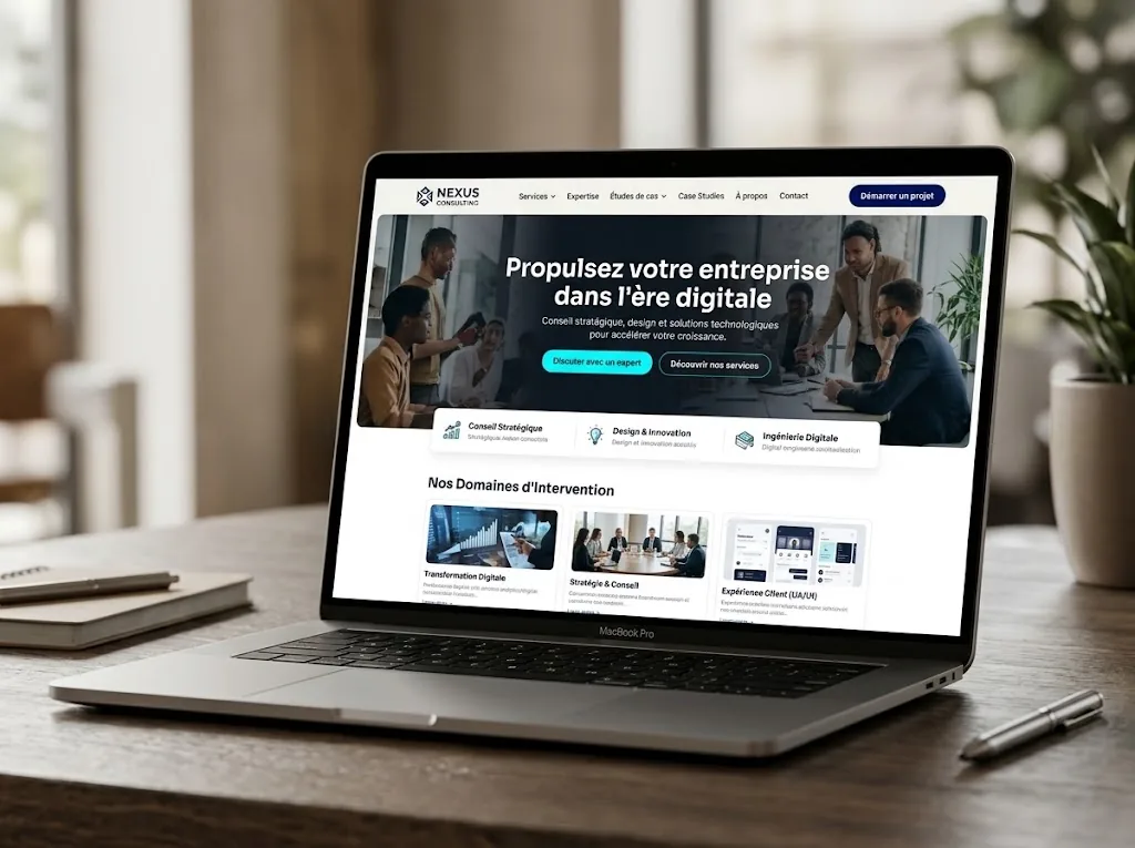 Site professionnel cabinet de conseil — Sites web