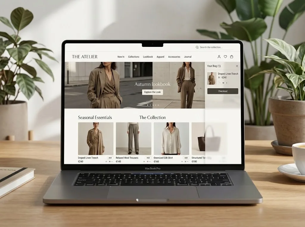 Boutique e-commerce de mode — E-commerce