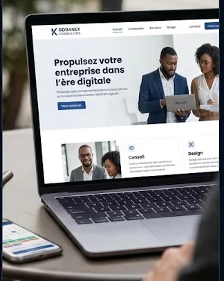 Site vitrine entreprise de services — Sites web